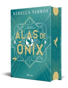 Portada de 'Alas de ónix' edición coleccionista enriquecida y limitada, Empíreo 3 de Rebecca Yarros