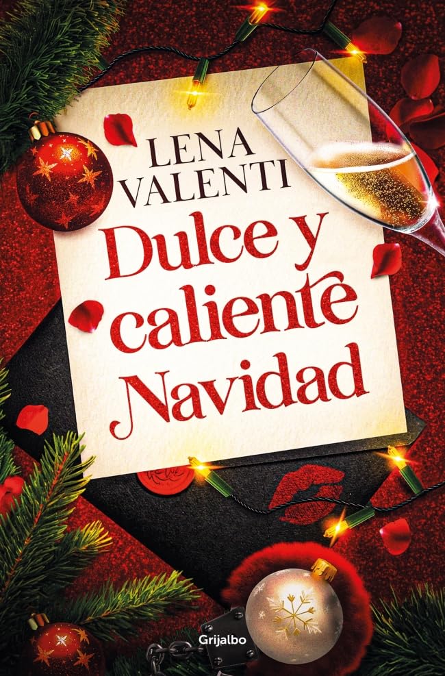 Portada del libro Dulce y caliente Navidad, novela romántica navideña