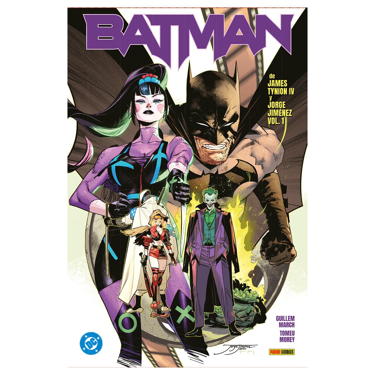 Portada del cómic Batman de James Tynion IV y Jorge Jiménez Omnibus