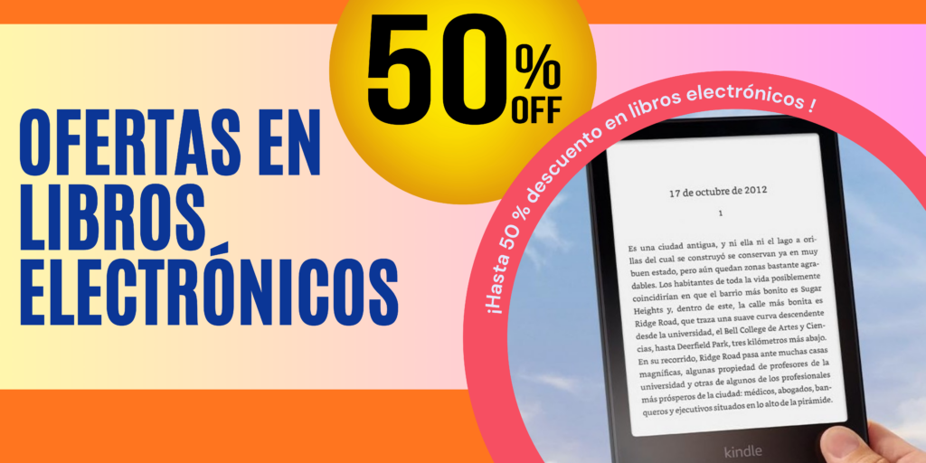 Banner Amazon libros electrónicos