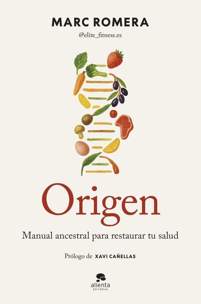 Portada del libro Origen: Manual ancestral para restaurar tu salud de Marc Romera