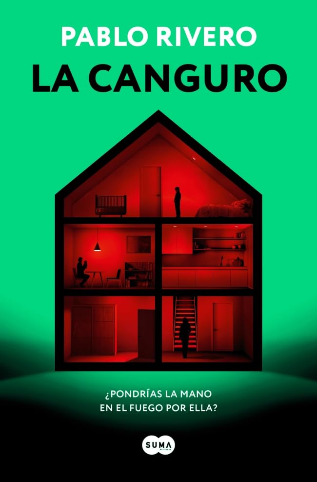 Portada del libro La canguro, thriller psicológico de suspense intenso