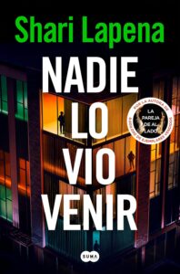 Nadie lo vio venir – Shari Lapena | Portada oficial