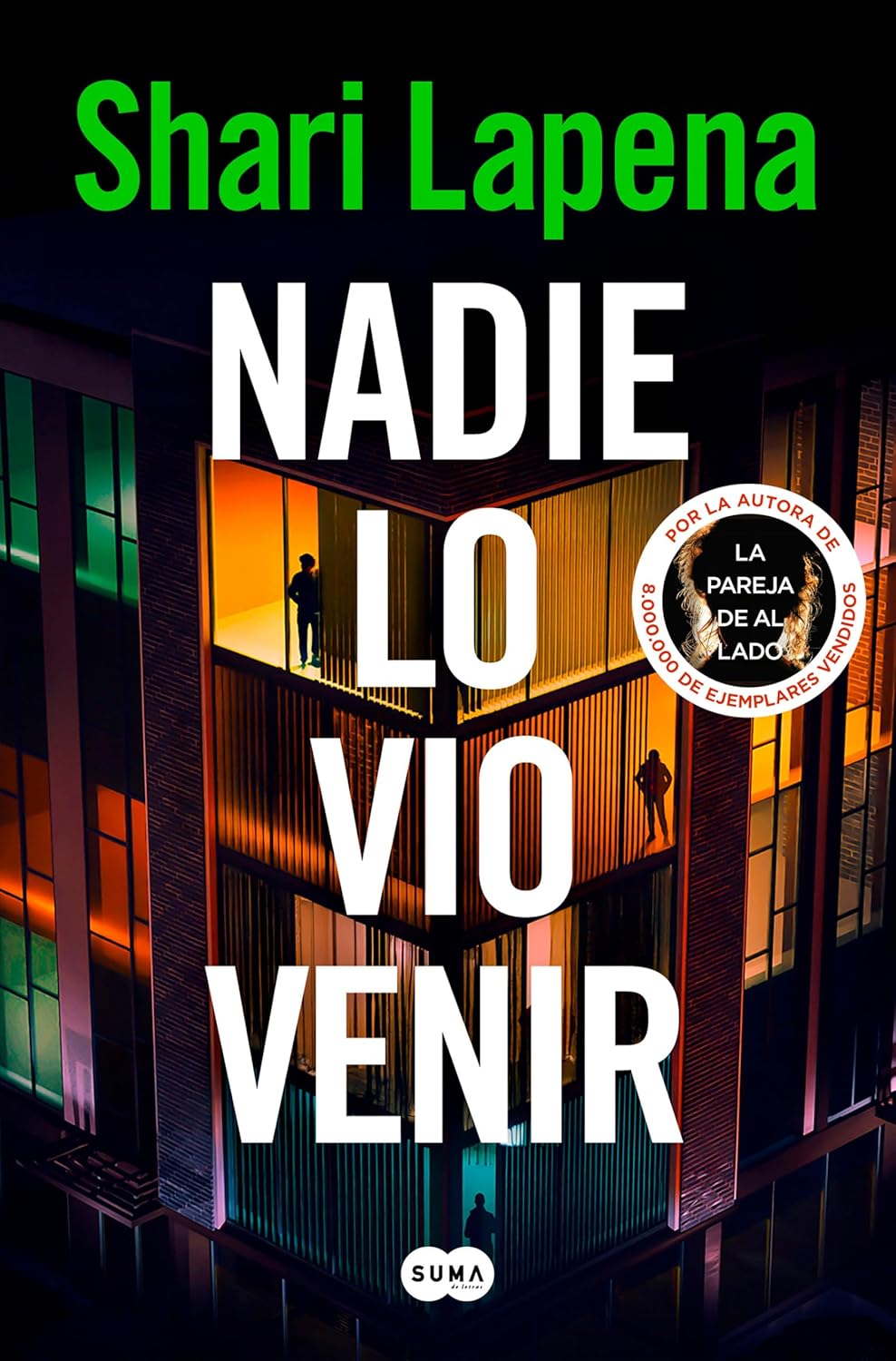 Nadie lo vio venir – Shari Lapena | Portada oficial