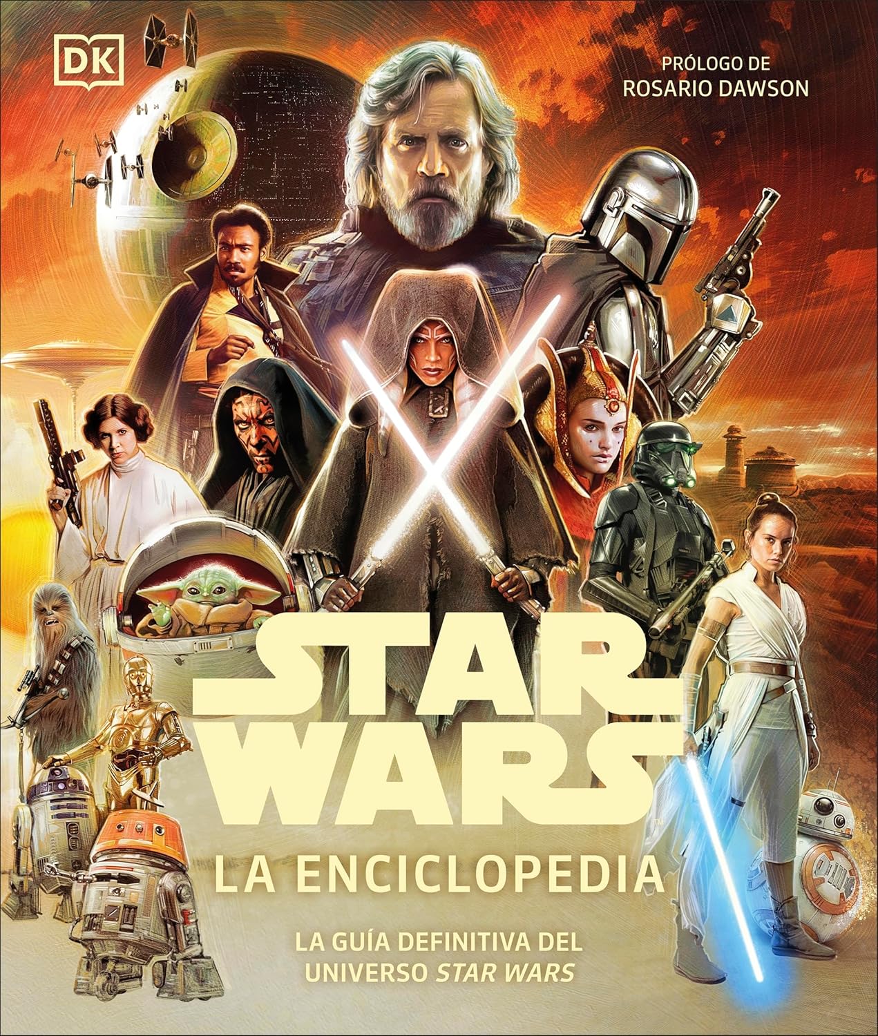 Portada del libro Star Wars. La enciclopedia