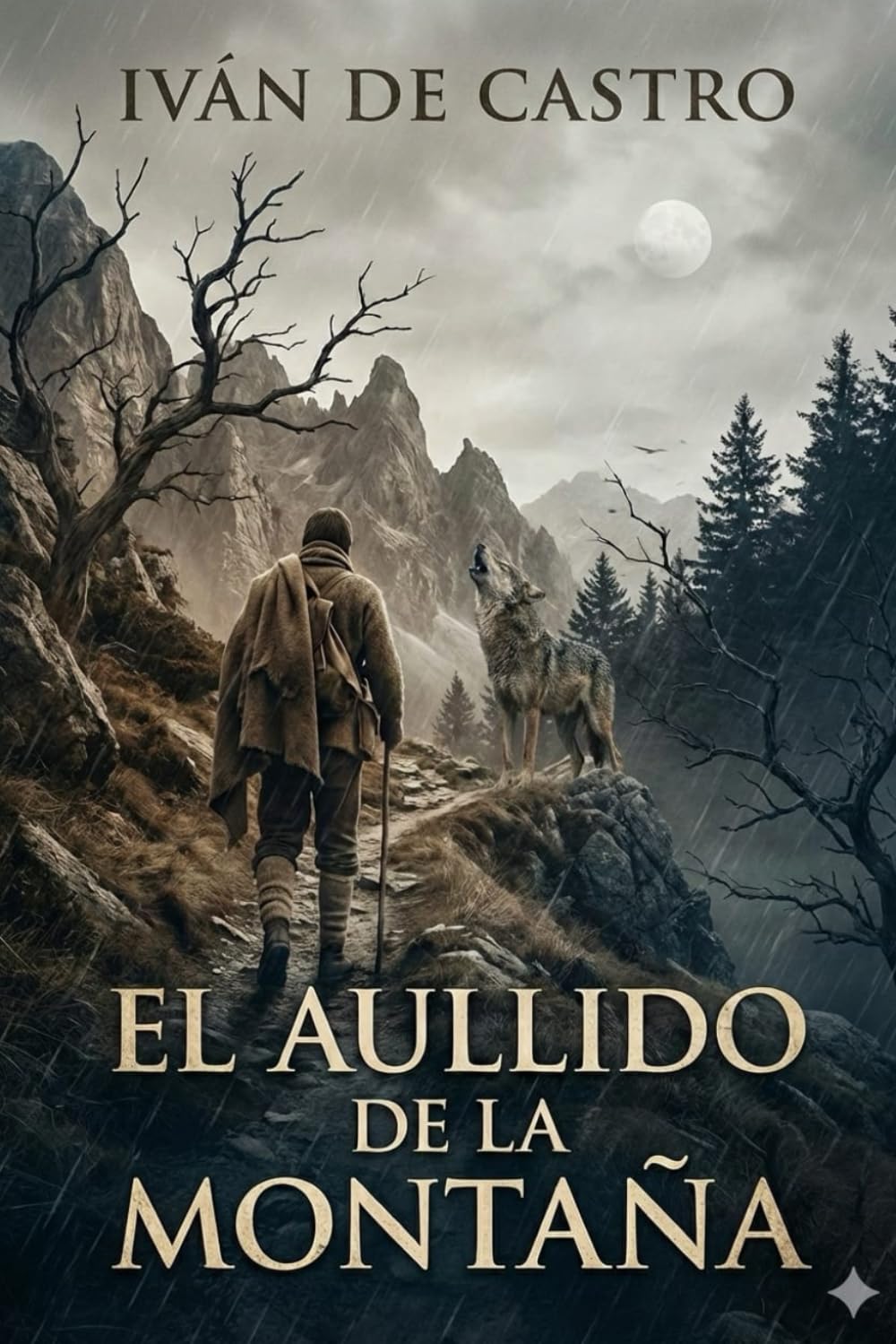 Portada del libro El Aullido de la Montaña de Ivan De Castro, novela histórica sobre Guerra Civil y posguerra