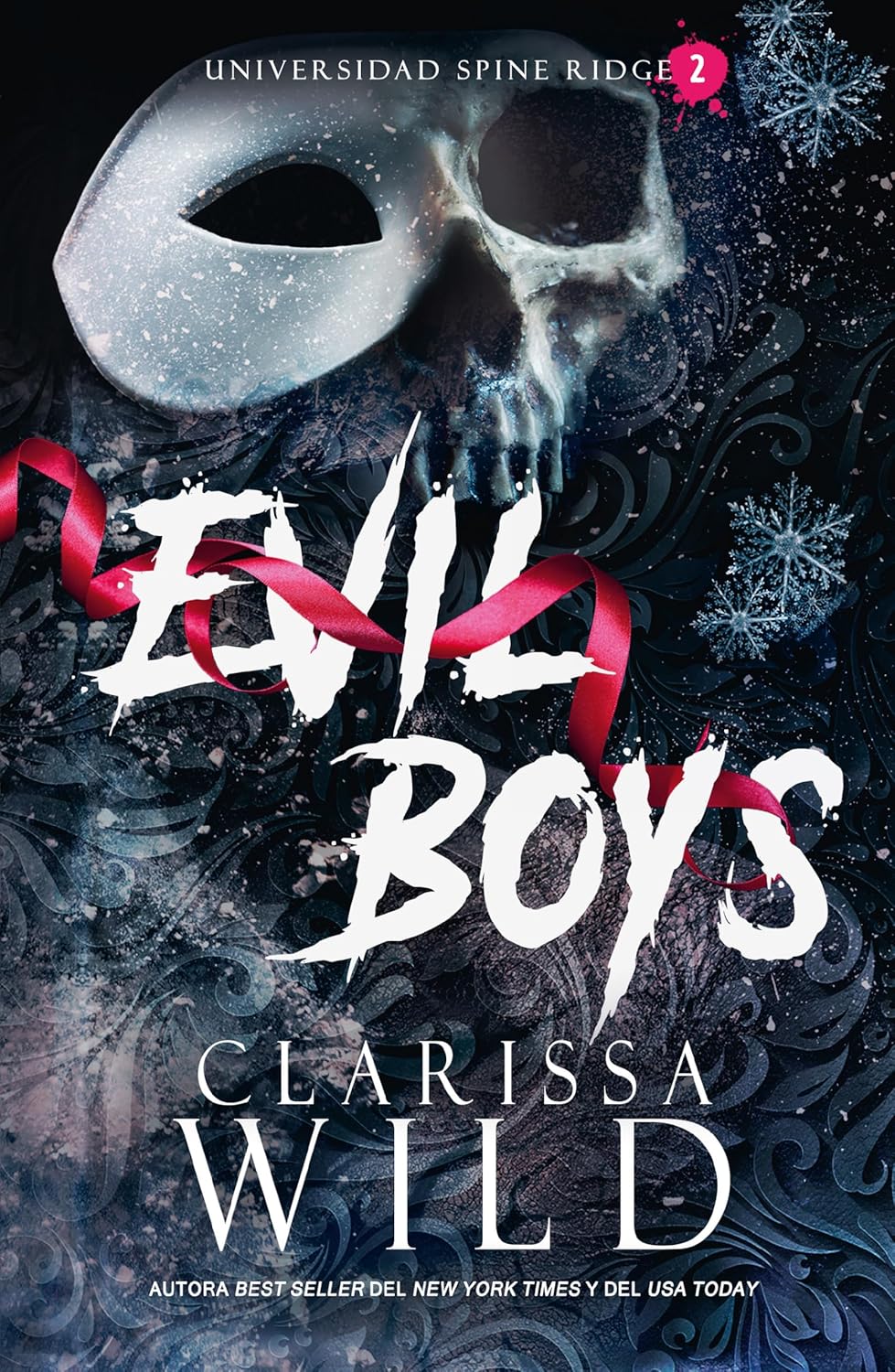 Portada del libro Evil Boys de Clarissa Wild dark romance intenso