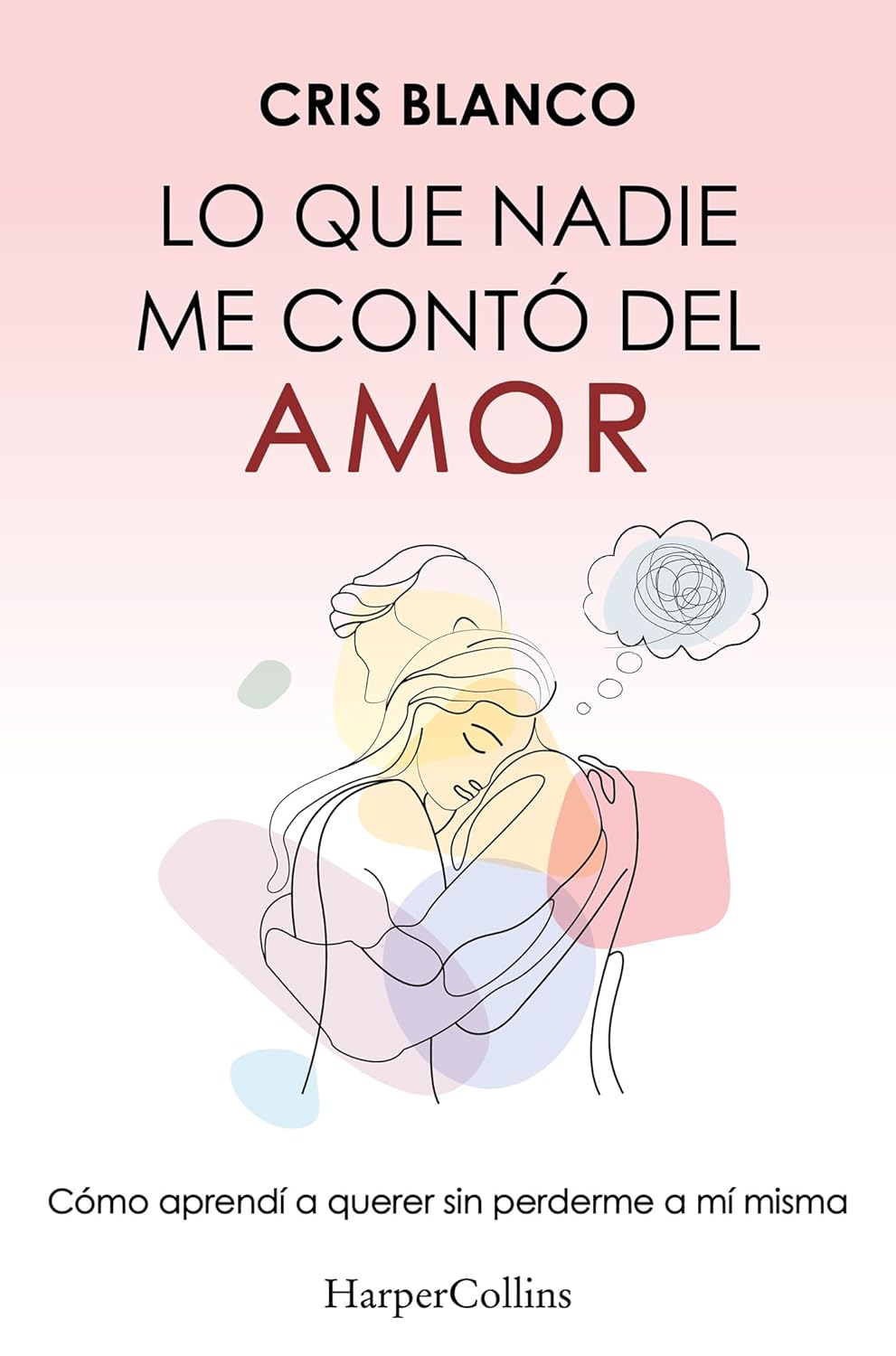 Portada del libro "Lo que nadie me contó del amor" de Cris Blanco