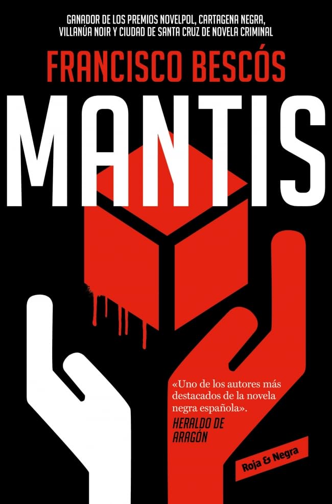 Portada del libro Mantis de Francisco Bescós thriller psicológico de suspense