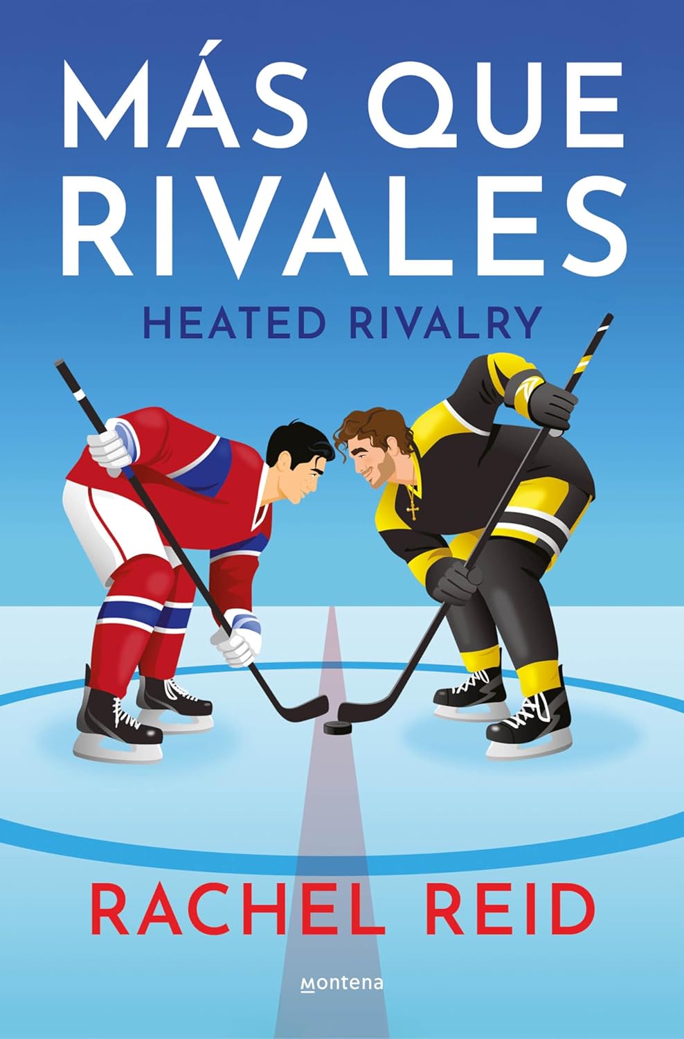 Portada del libro Más que rivales (Game Changers) de Rachel Reid romance deportivo