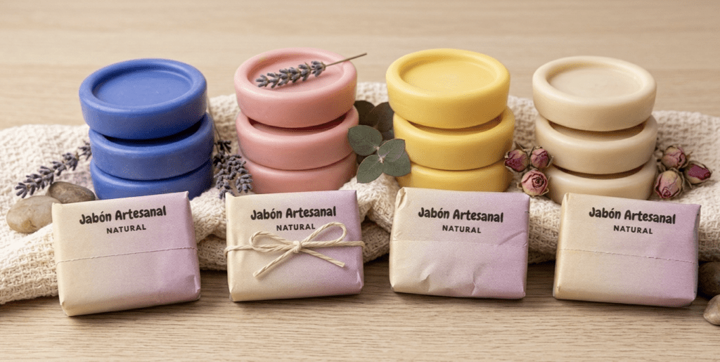 Jabones artesanales para bodas personalizados imagen 4