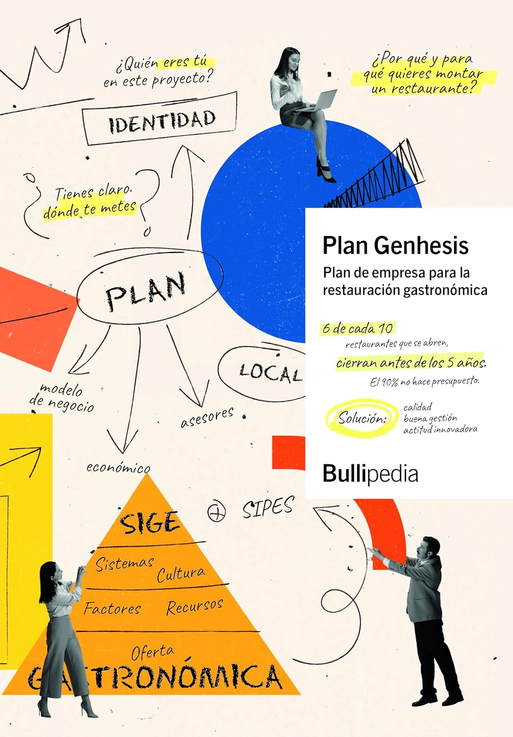 Portada del libro Plan Genhesis de elBullifoundation sobre gestión de restaurantes