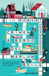 Portada del libro Crimen a bordo del Marlow Belle de Robert Thorogood
