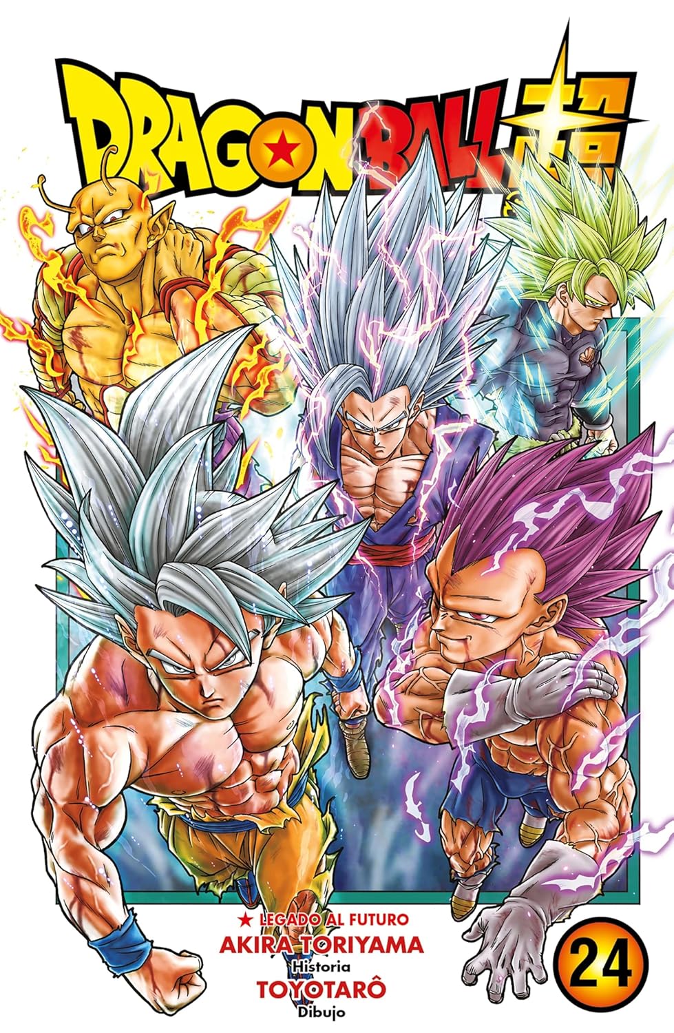 Portada Dragon Ball Super nº 24 manga de Akira Toriyama edición española