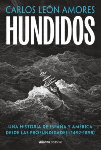 Portada del libro Hundidos de Carlos León Amores thriller psicológico suspense español