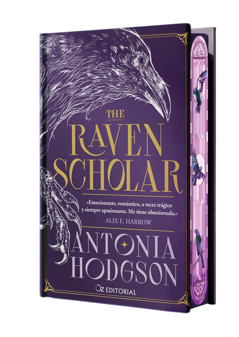 Portada del libro The Raven Scholar de Antonia Hodgson misterio histórico Londres siglo XVIII