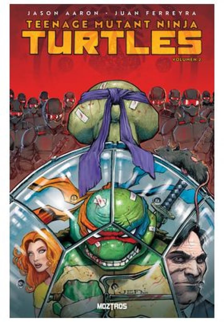Portada del cómic Teenage Mutant Ninja Turtles 02 de Jason Aaron