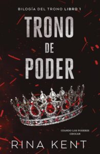 Portada del libro Trono de poder de Rina Kent dark romance reseña