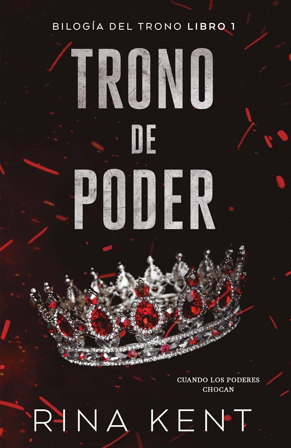 Portada del libro Trono de poder de Rina Kent dark romance reseña