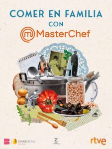 Portada del libro Comer en familia con MasterChef recetas fáciles