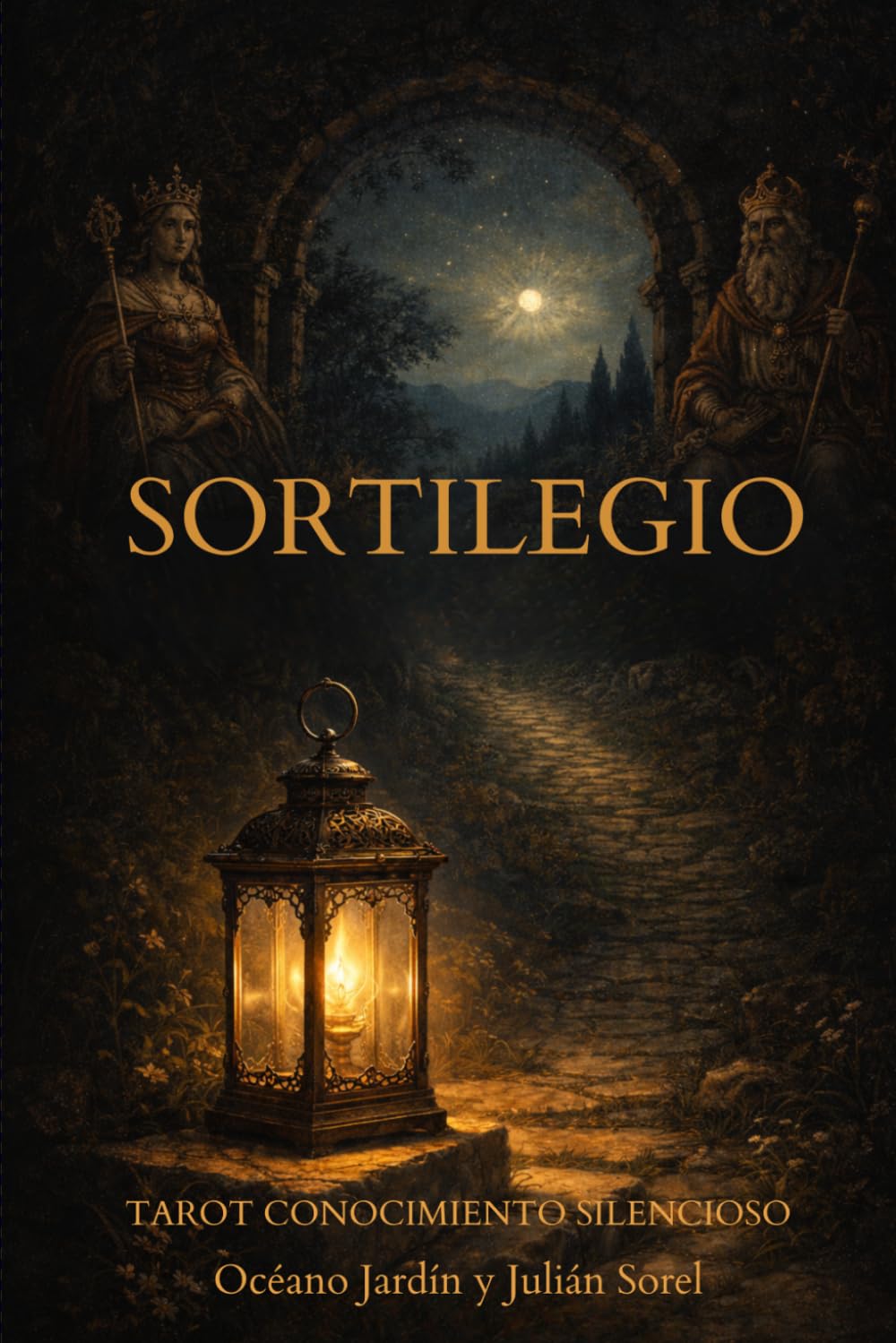 Portada Sortilegio de Océano Jardín novela de misterio y simbolismo