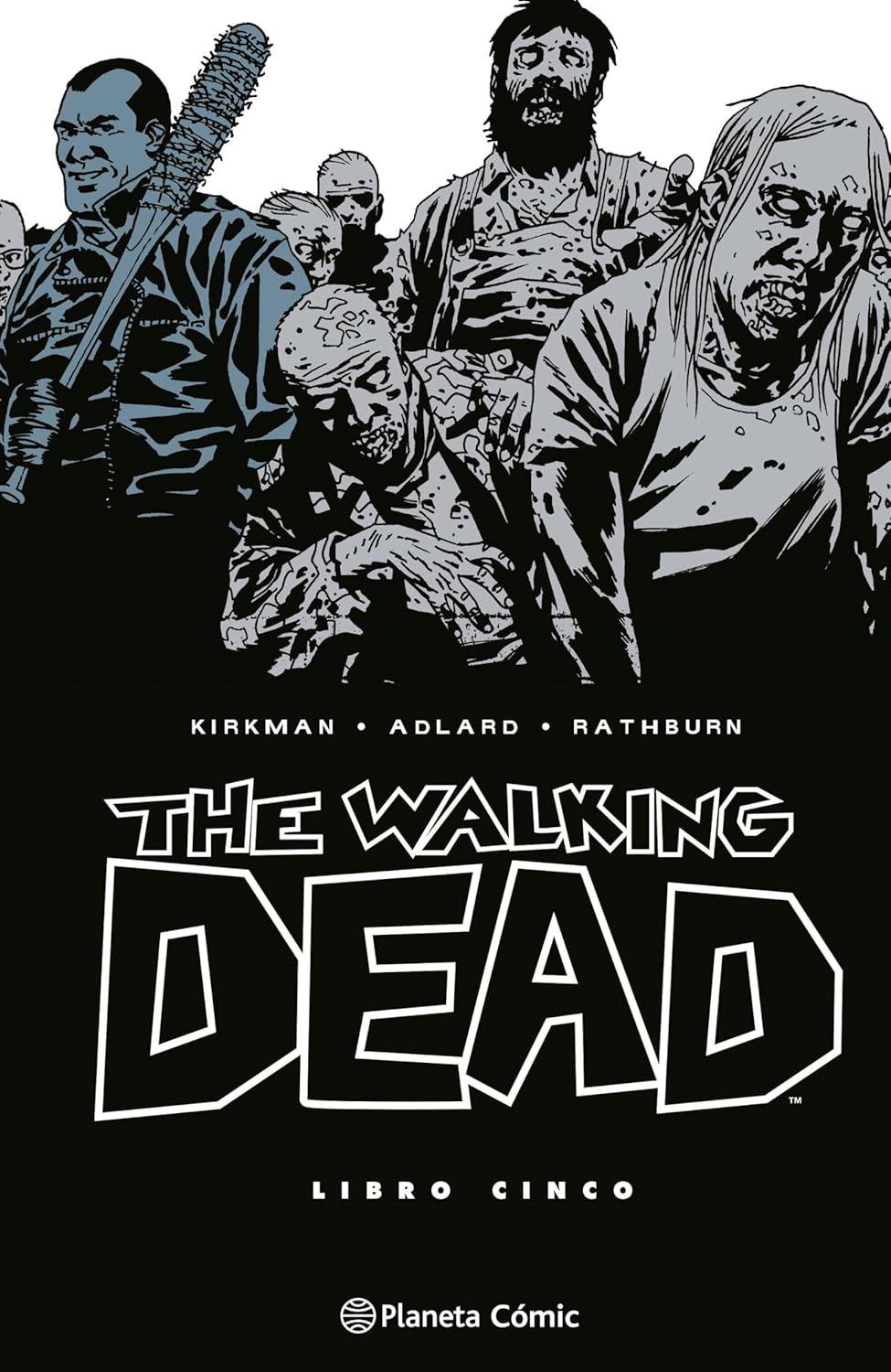 Portada The Walking Dead nº 05 cómic de zombies con Rick Grimes