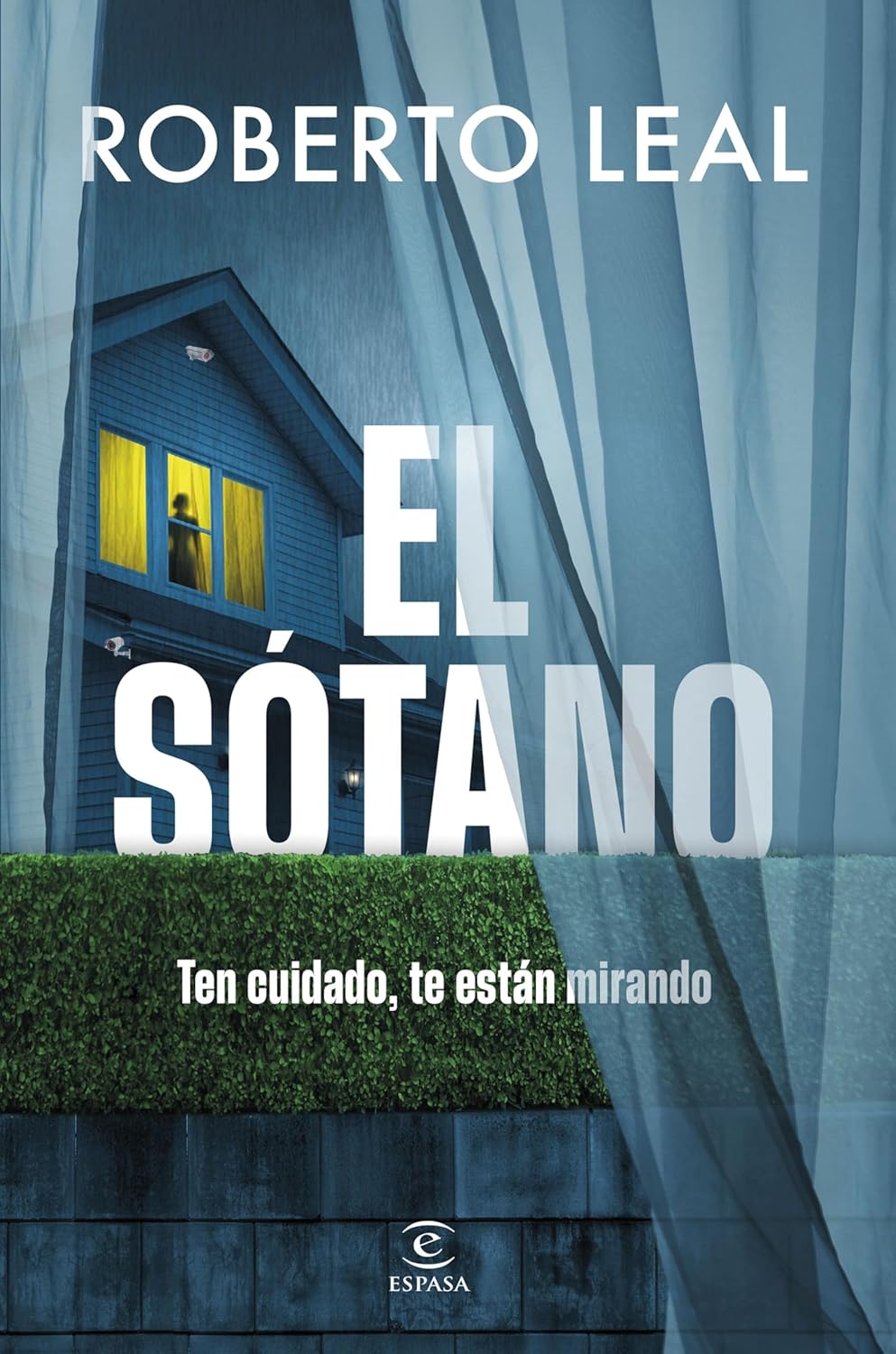 Portada del libro El sótano de Roberto Leal, thriller psicológico de suspense y misterio