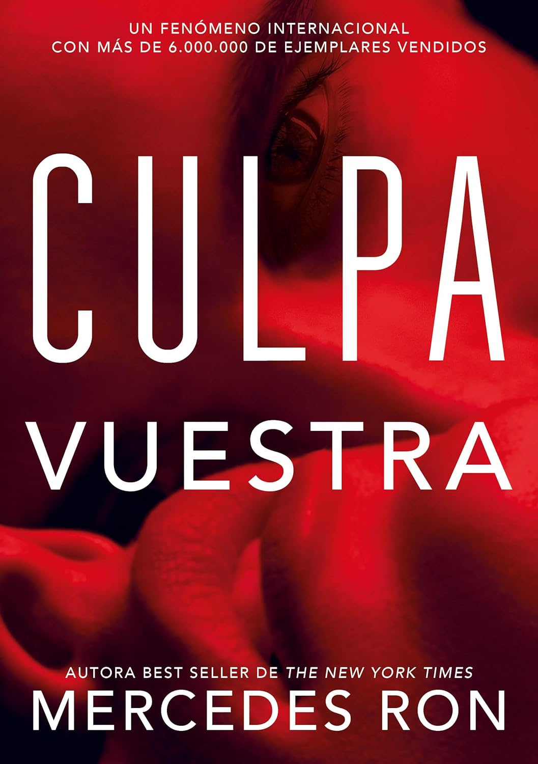 Portada del libro Culpa vuestra de Mercedes Ron