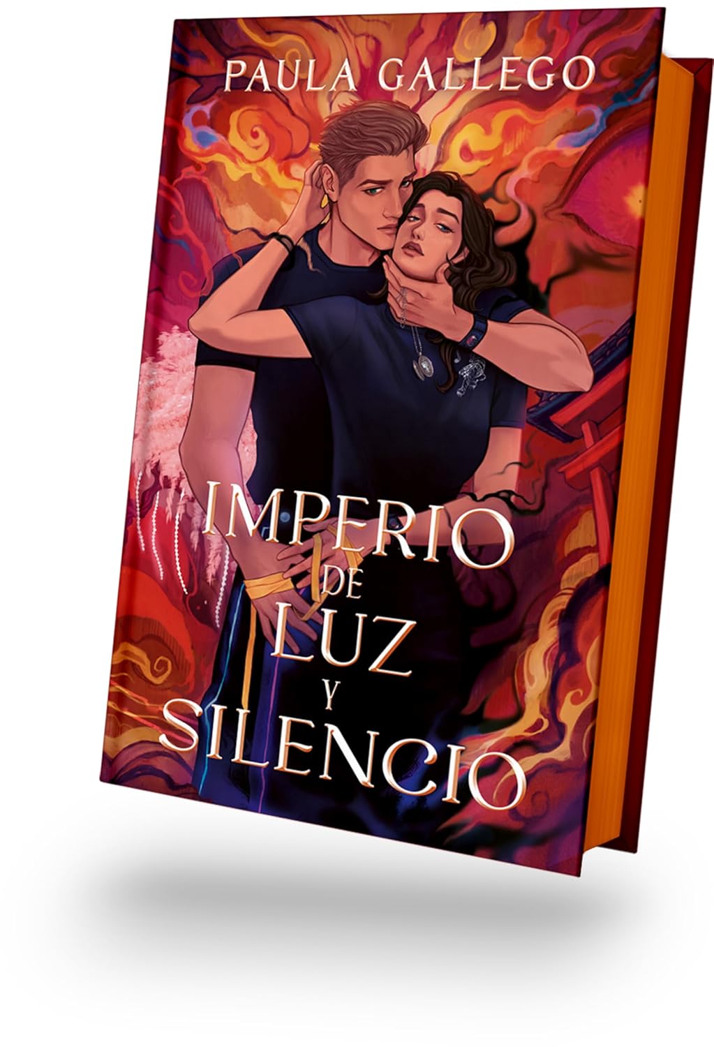 Portada del libro Imperio de luz y silencio de Paula Gallego, novela de fantasía épica y misterio
