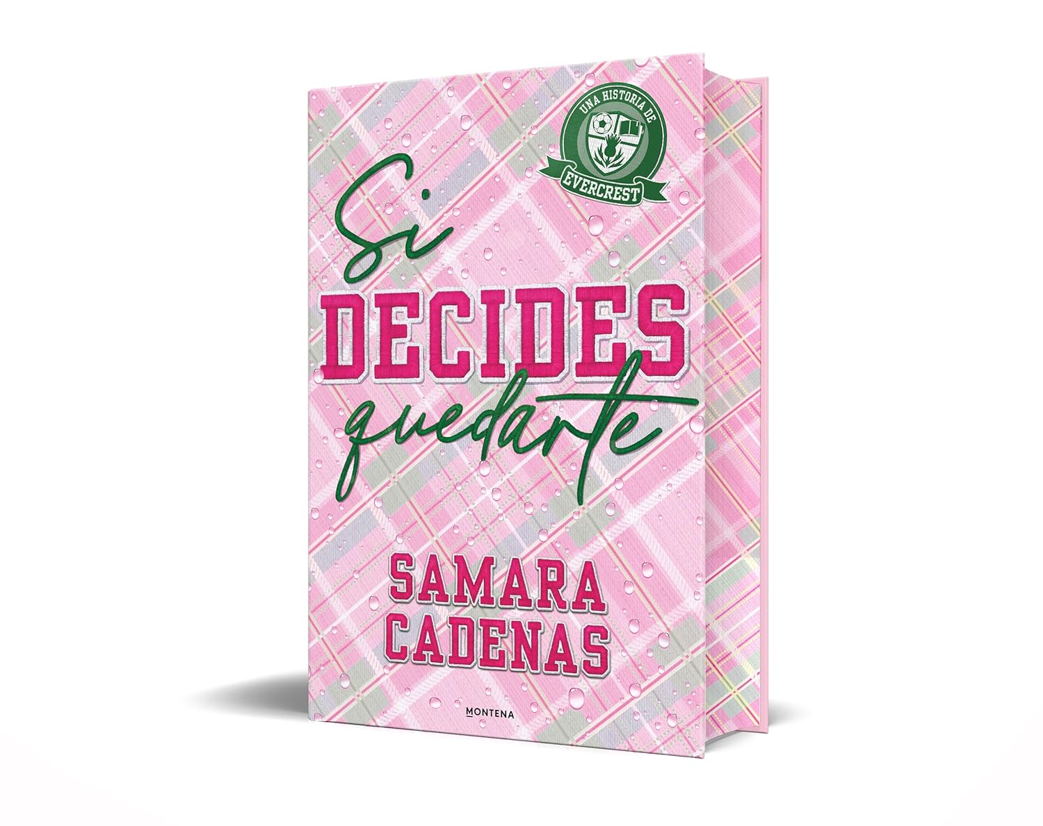 Portada del libro Si decides quedarte de Samara Cadenas, una emotiva novela romántica contemporánea.
